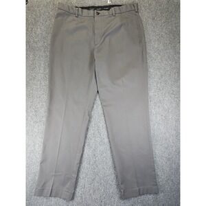 Brooks Brothers Advantage Chino Clark Men's 40x32 Gray Cotton Pants 1444